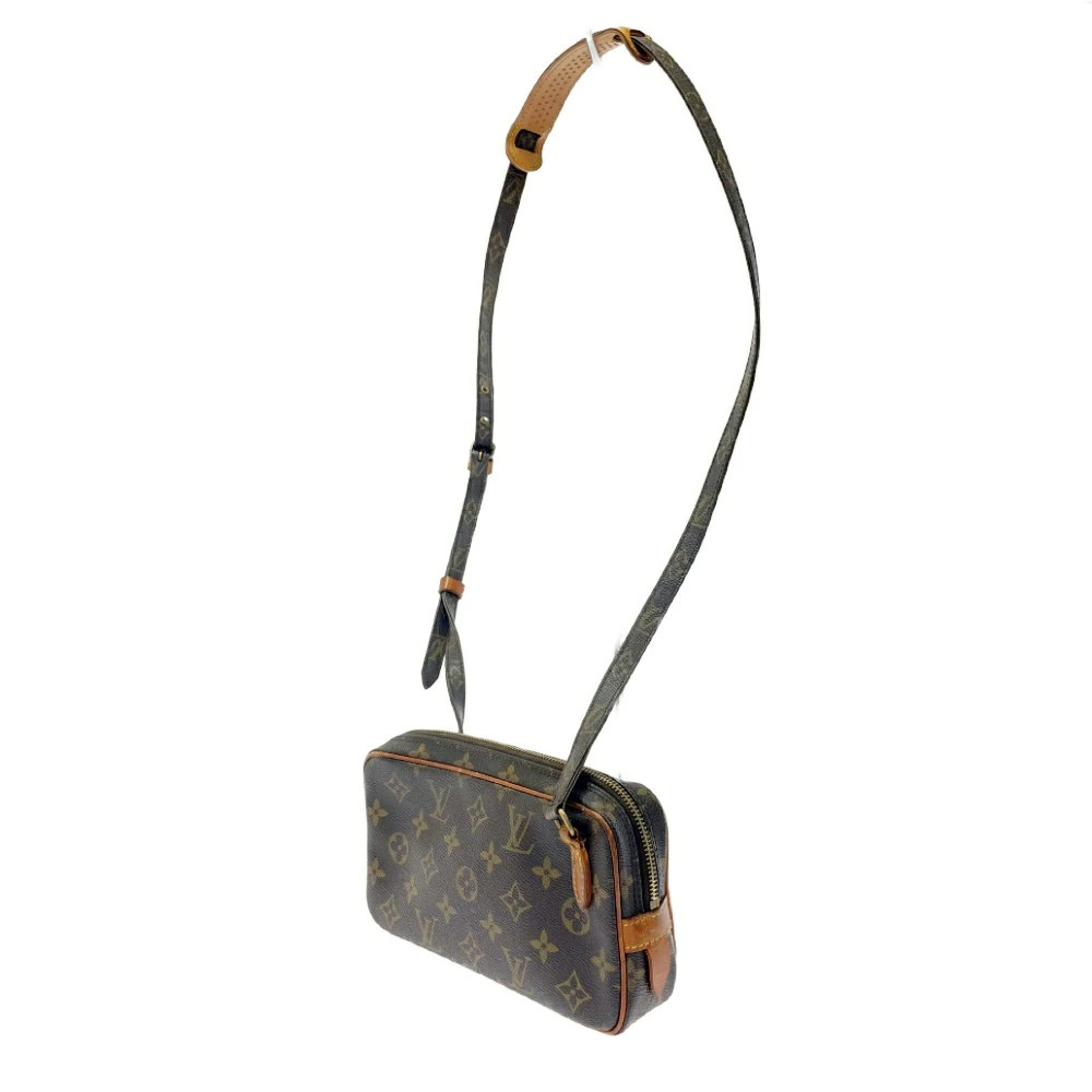 LOUIS VUITTON Monogram Pochette Marly Bandouliere Brown Shoulder Bag - Picture 3 of 10